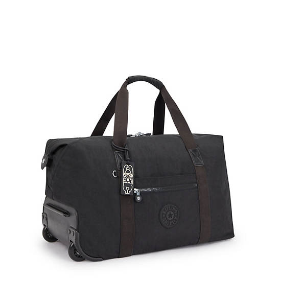 Kipling Art on Wheels Rolling Tote Çanta Siyah | TR 1437JP